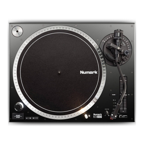 Numark NTX1000 User manual