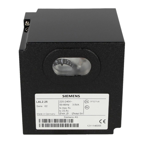 Siemens LAL Series User manual