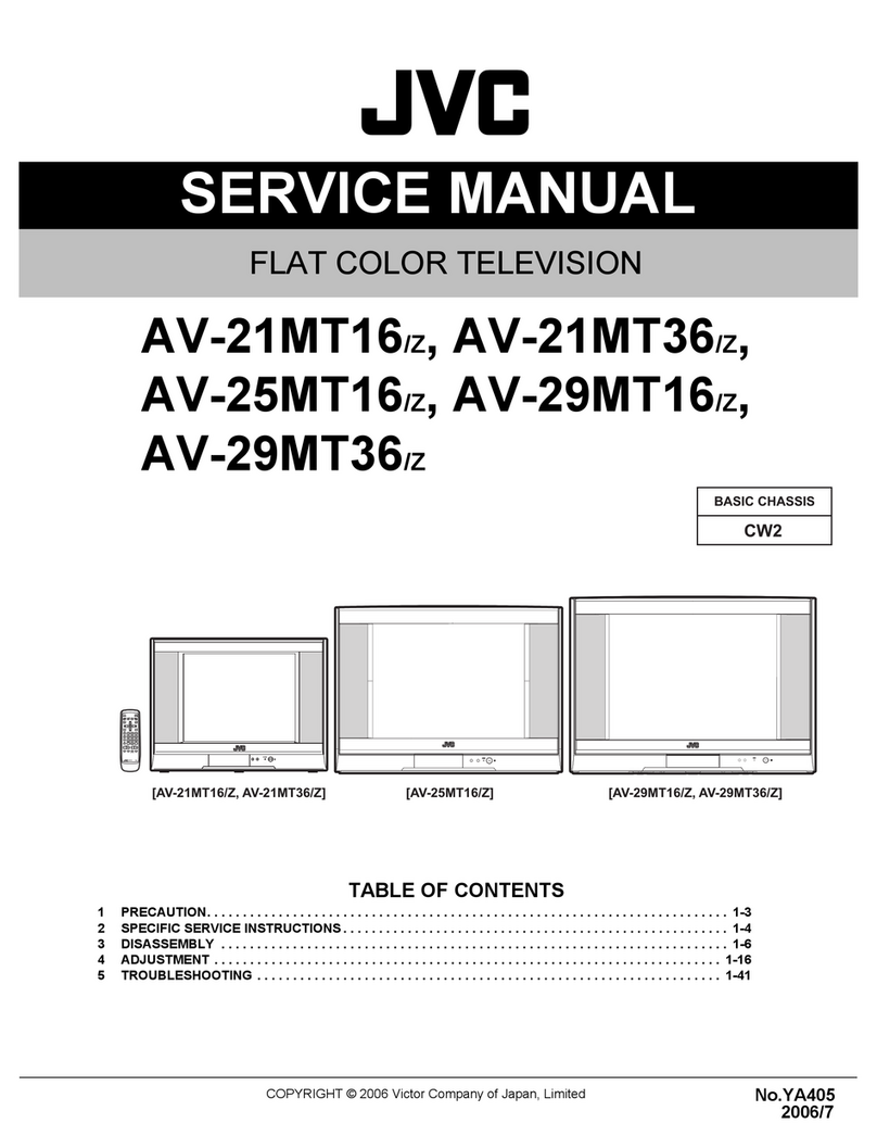 JVC AV-21MT16/Z User manual