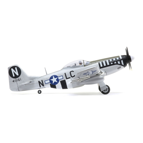 Horizon Hobby E-flite P-51D Mustang 1.5m User manual
