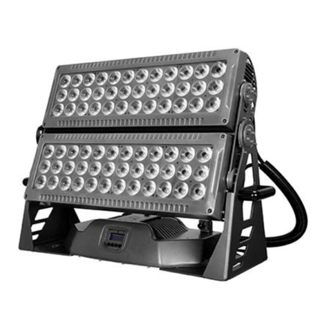 PR Lighting ARC LED 1572 user manual