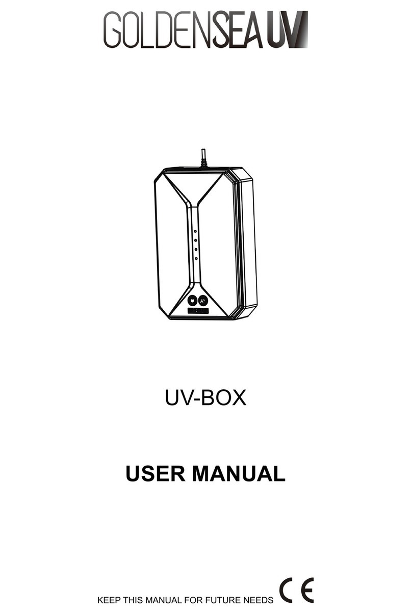 GOLDENSEA UV UV-BOX user manual