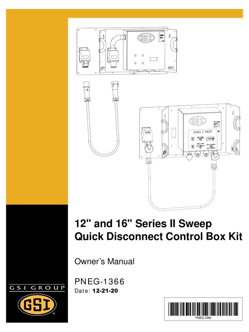 GSI Group II Sweep Series owner's manual
