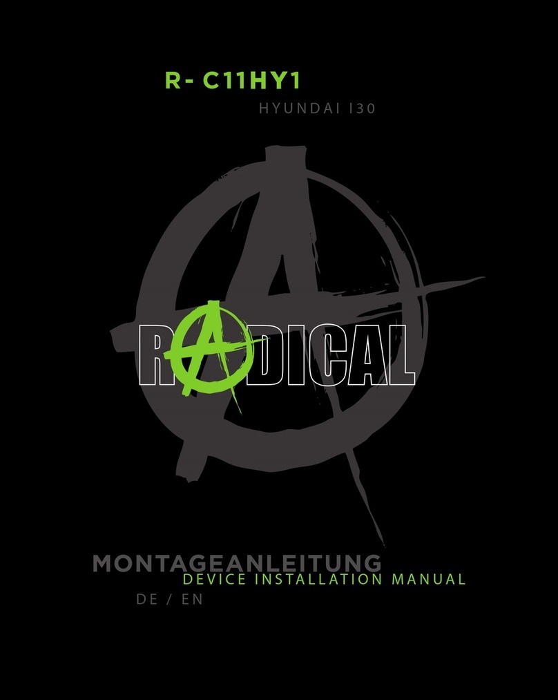 RADICAL R-C11H Y1 User manual