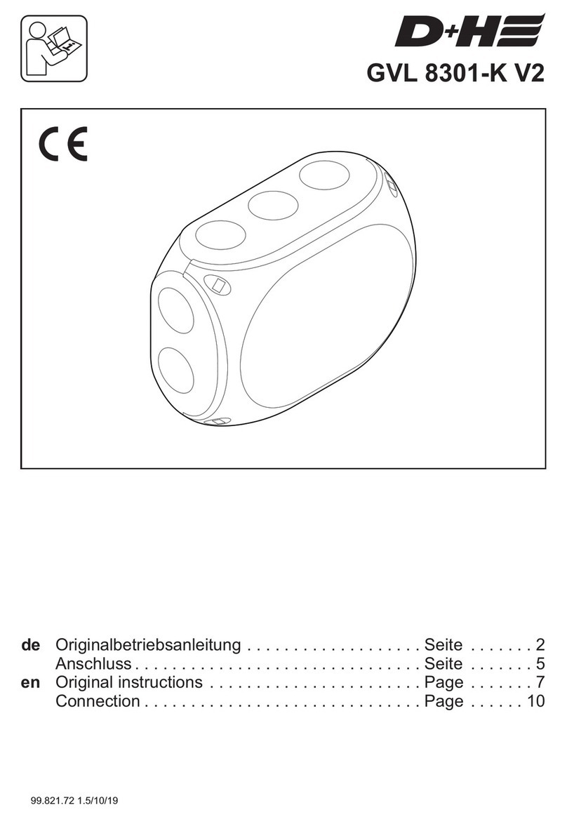 D+H GVL 8301-K V2 User manual