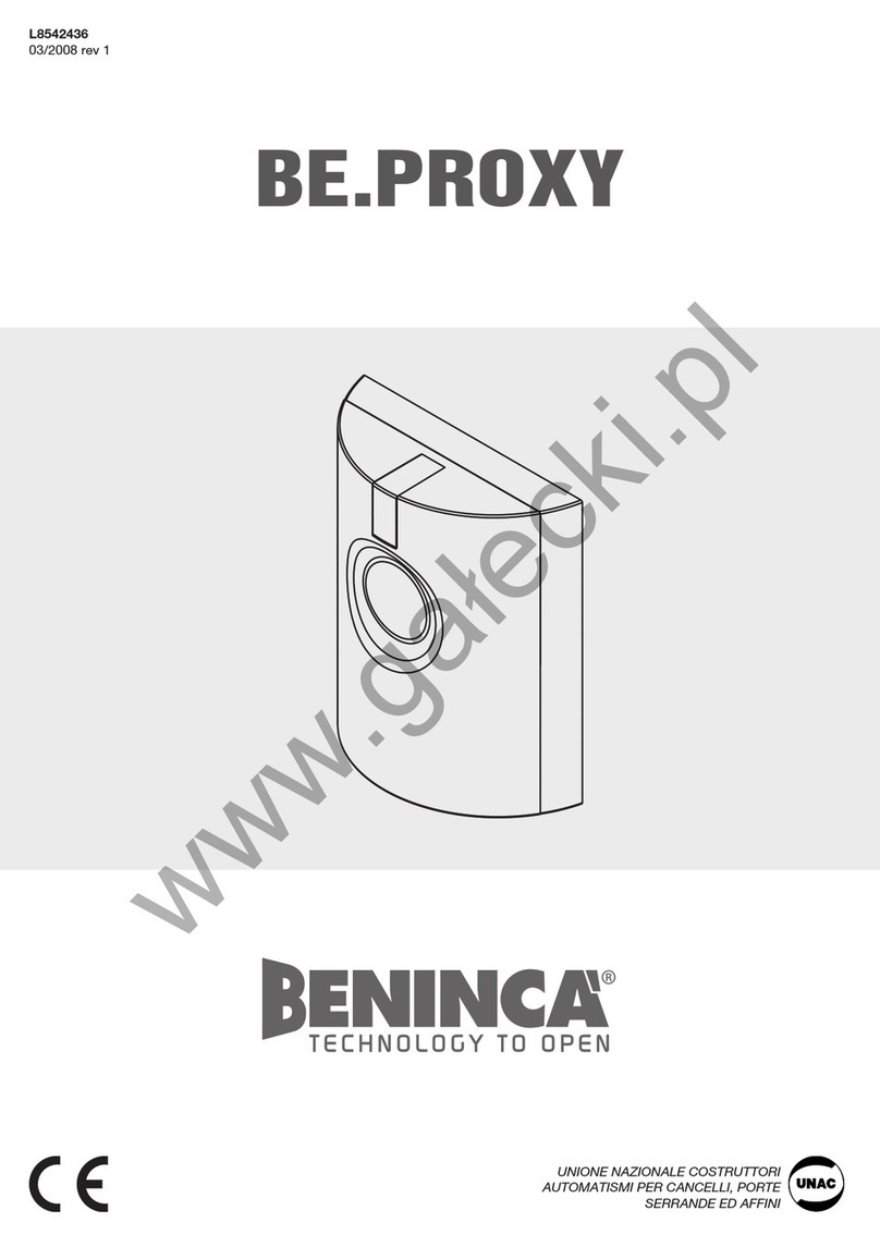 Beninca BE.PROXY Installation