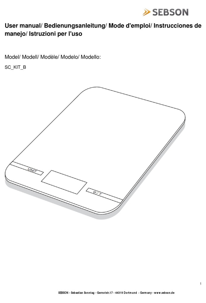 SEBSON SC_KIT_B user manual