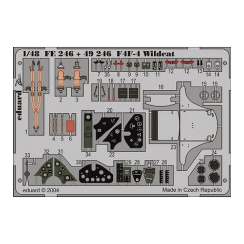 Eduard F4F-4 Wildcat 1/48 manual
