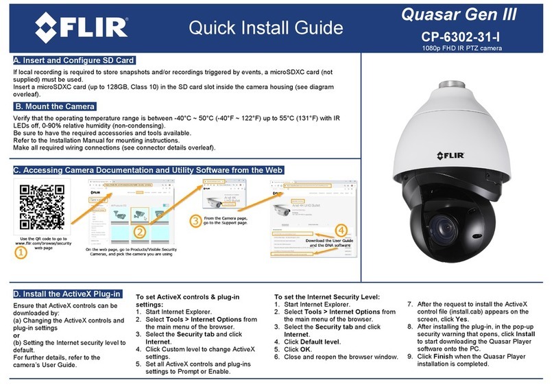 FLIR Quasar Gen III User manual
