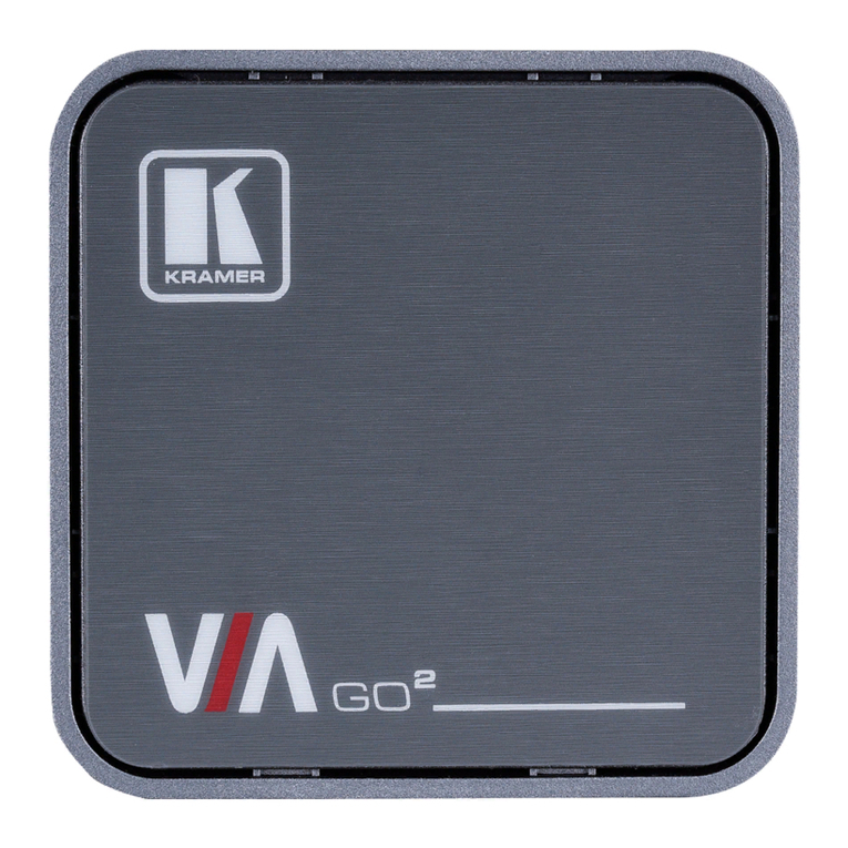 Kramer VIA GO2 user manual