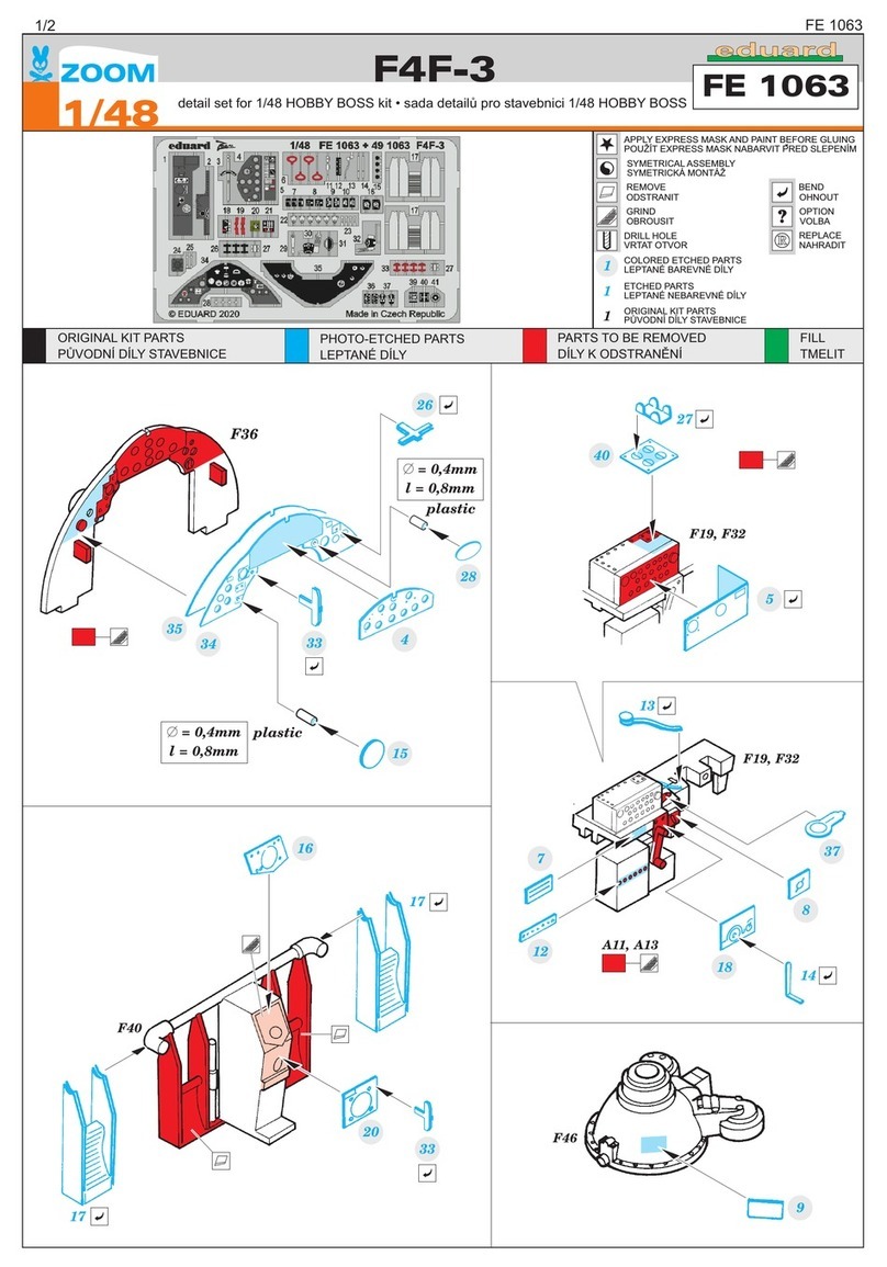 Eduard F4F-3 manual
