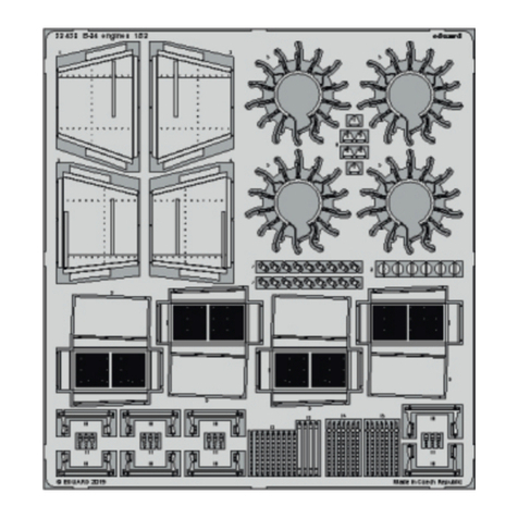 Eduard B-24 engines manual
