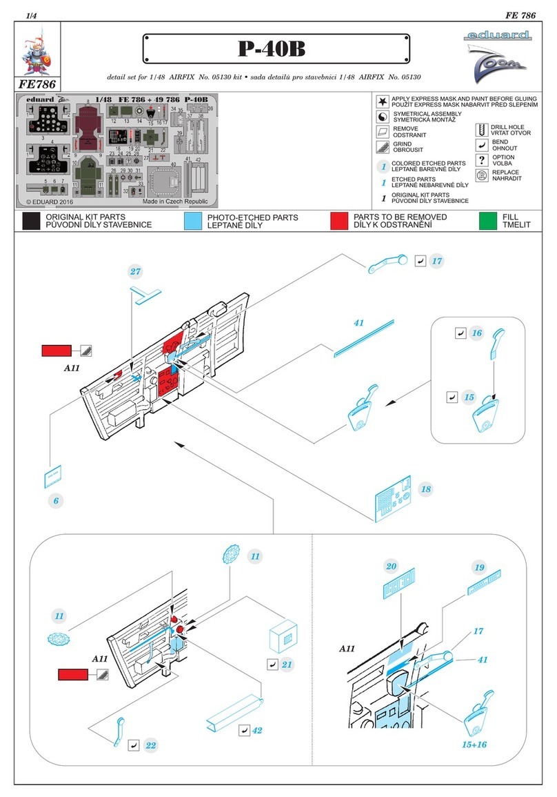 Eduard P-40B manual