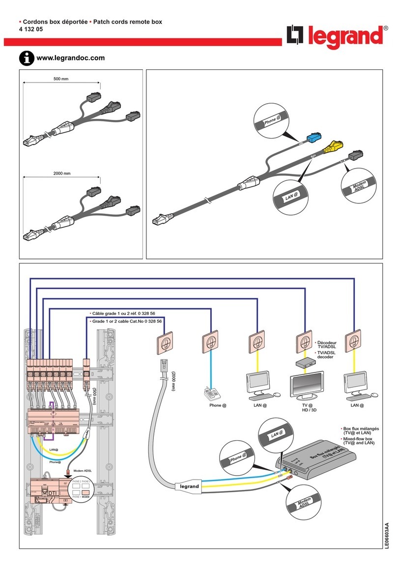 LEGRAND 4 132 05 User manual