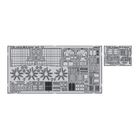 Eduard Fortress Mk.III exterior 1/72 User manual