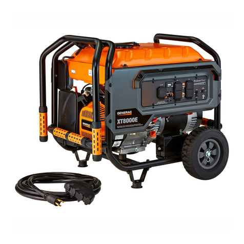 Generac Power Systems XT8000E Series User manual