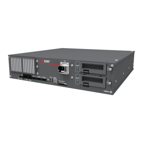 Mitsubishi Electric CR800 Series User manual