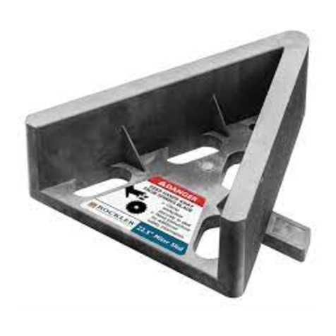 Rockler 22.5 Miter Sled User manual