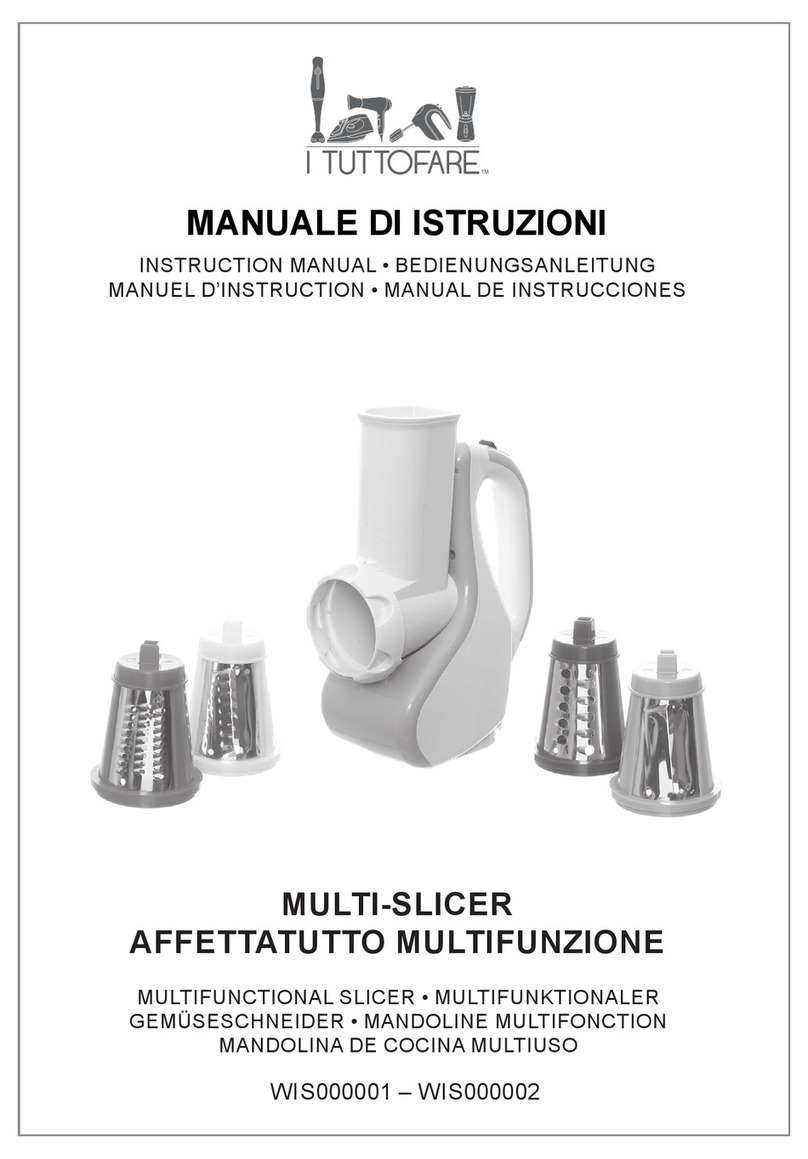 I TUTTOFARE WIS000001 instruction manual