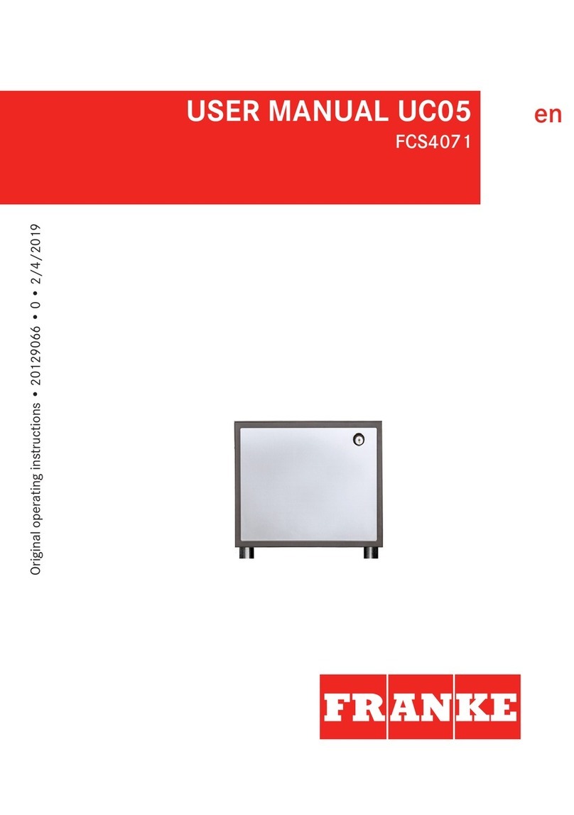 Franke FCS4071 user manual