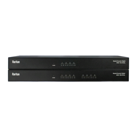 LEGRAND Raritan MasterConsole MCD-104-DUAL User manual
