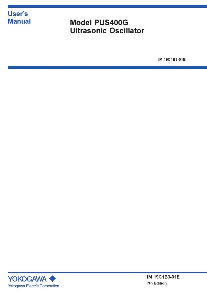 YOKOGAWA PUS400G user manual