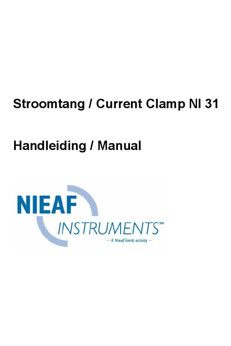 Nieaf Instruments NI 31 manual