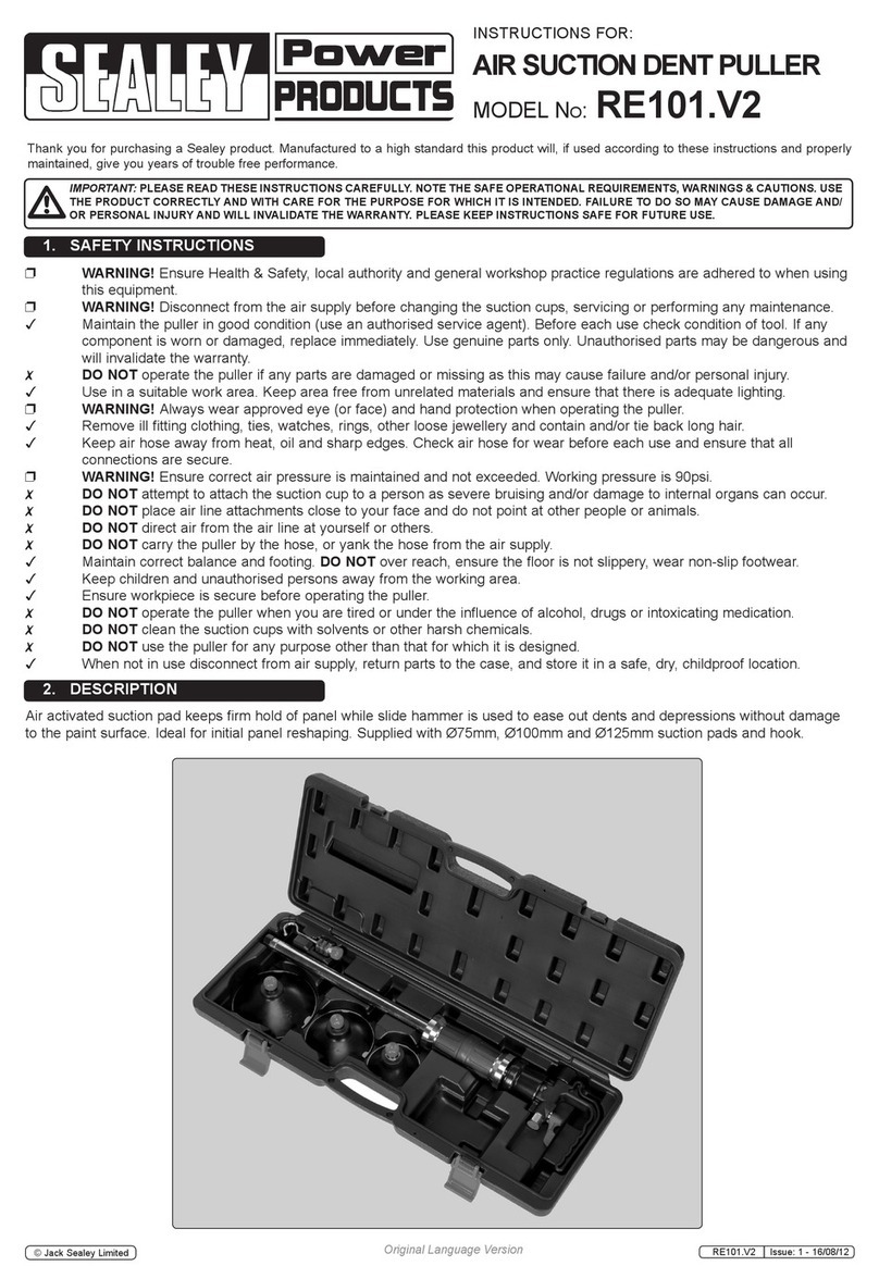Sealey RE101.V2 instructions