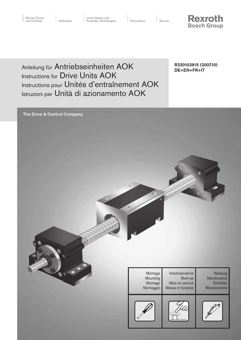 Bosch Rexroth AOK instructions