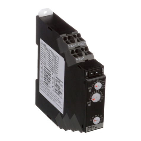 Omron Ateg H3DT Series User manual