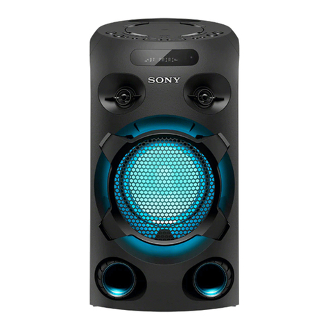 Sony MHC-V02 Service manual