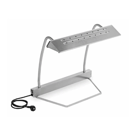 Bourgeat HEATING INFRARED LAMP Instructions for use and maintenance
