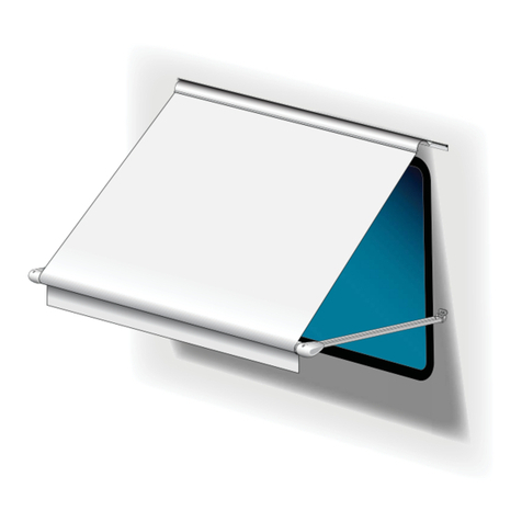 Carefree of Colorado SL WINDOW AWNING Installation and operation manual Carefree of Colorado SL WINDOW AWNING Installation and operation manual