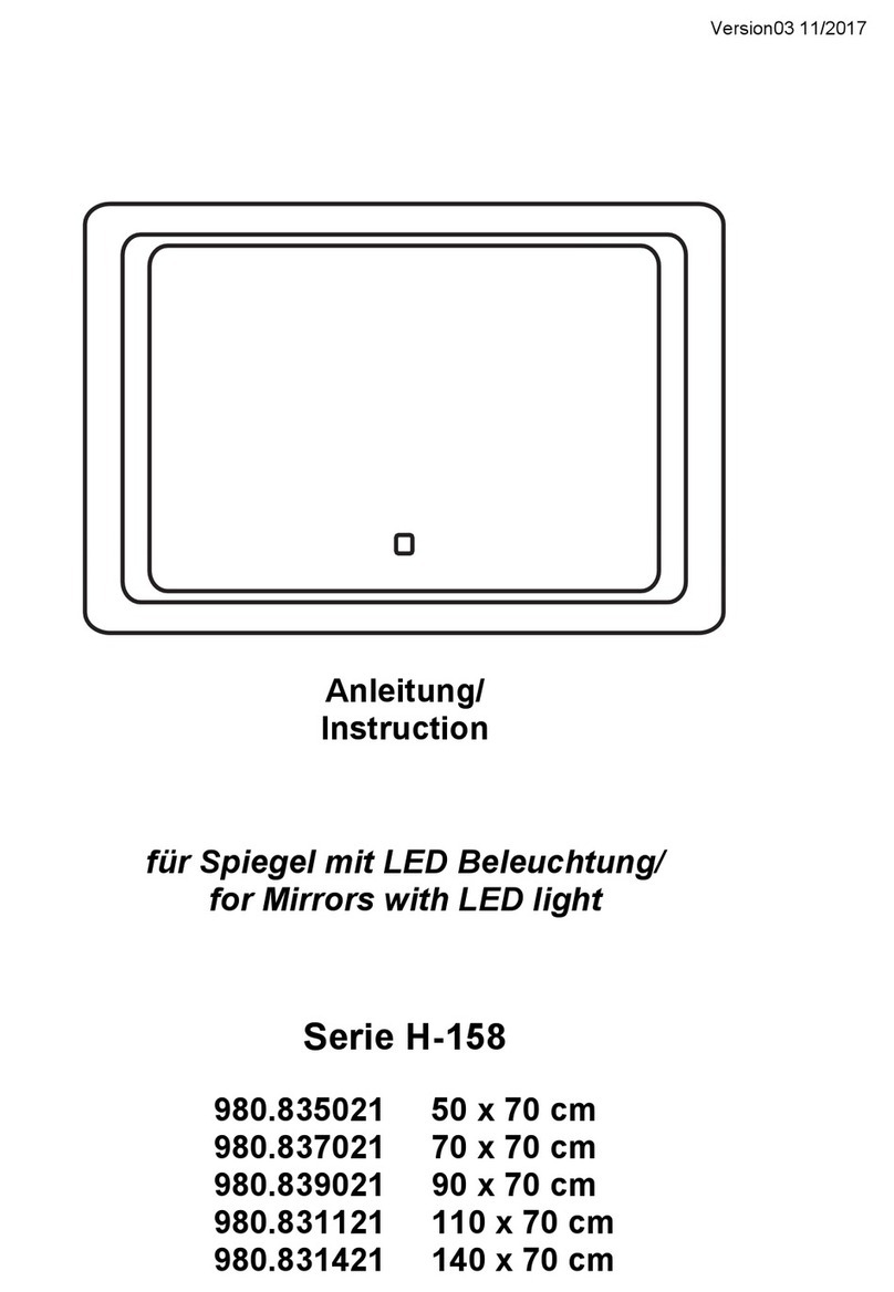 pelipal H-158 Series Instruction