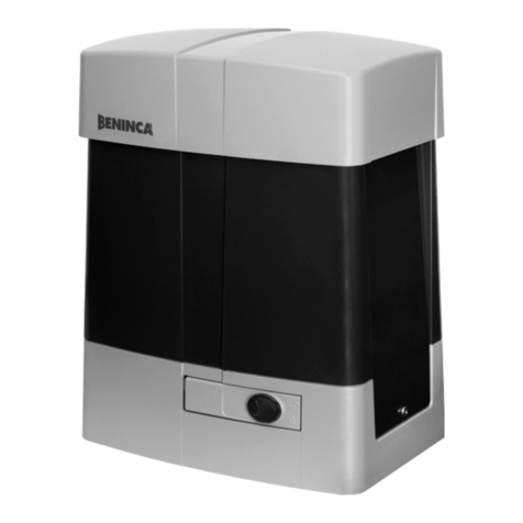 Beninca BULL 20T Installer manual
