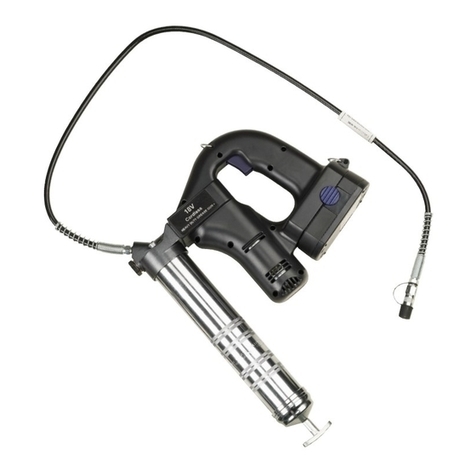 Pressol Battery-operated grease gun operating instructions