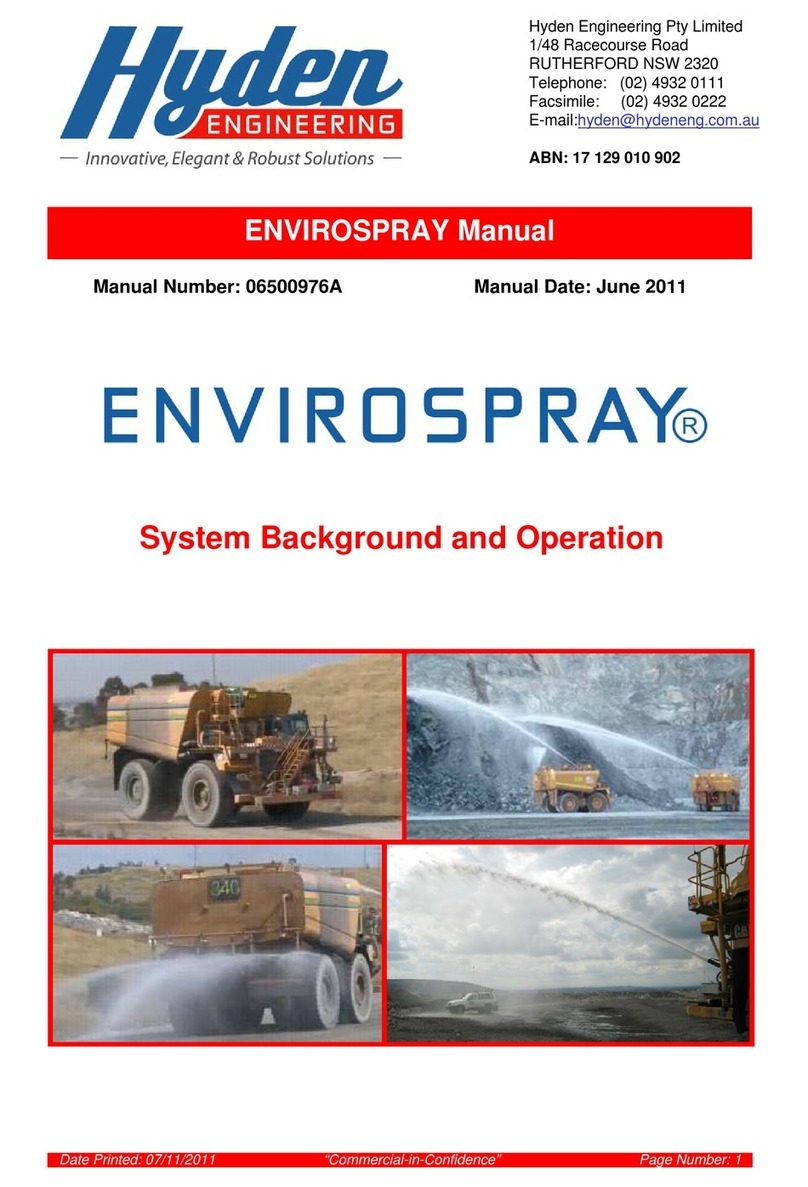 Hyden ENVIROSPRAY manual