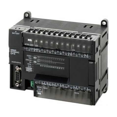 Omron CP1E-N[]S1 User manual