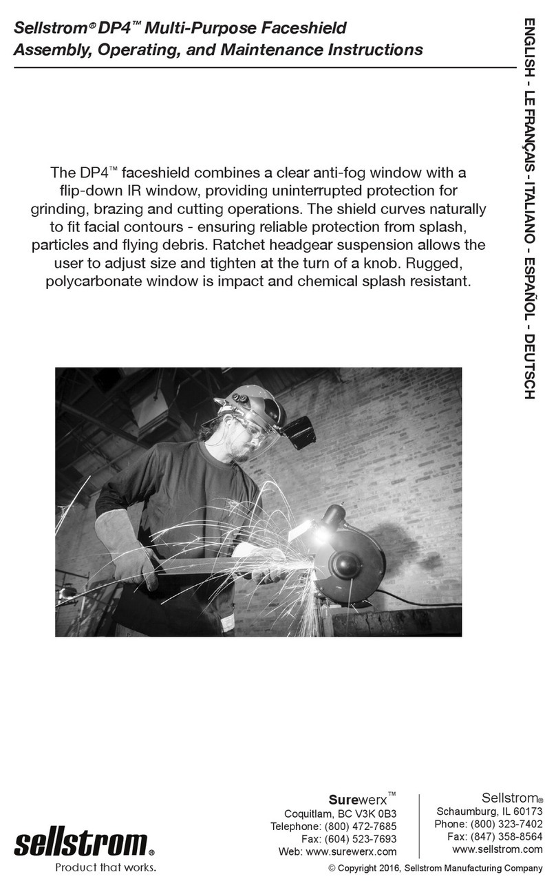 Sellstrom DP4 Assembly, operating, and maintenance  instructions