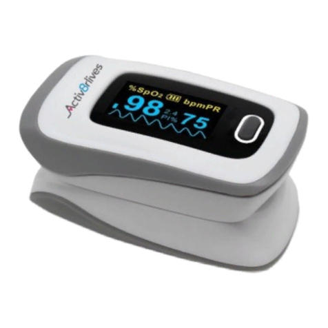 Activ8rlives Pulse Oximeter2 Bluetooth User manual
