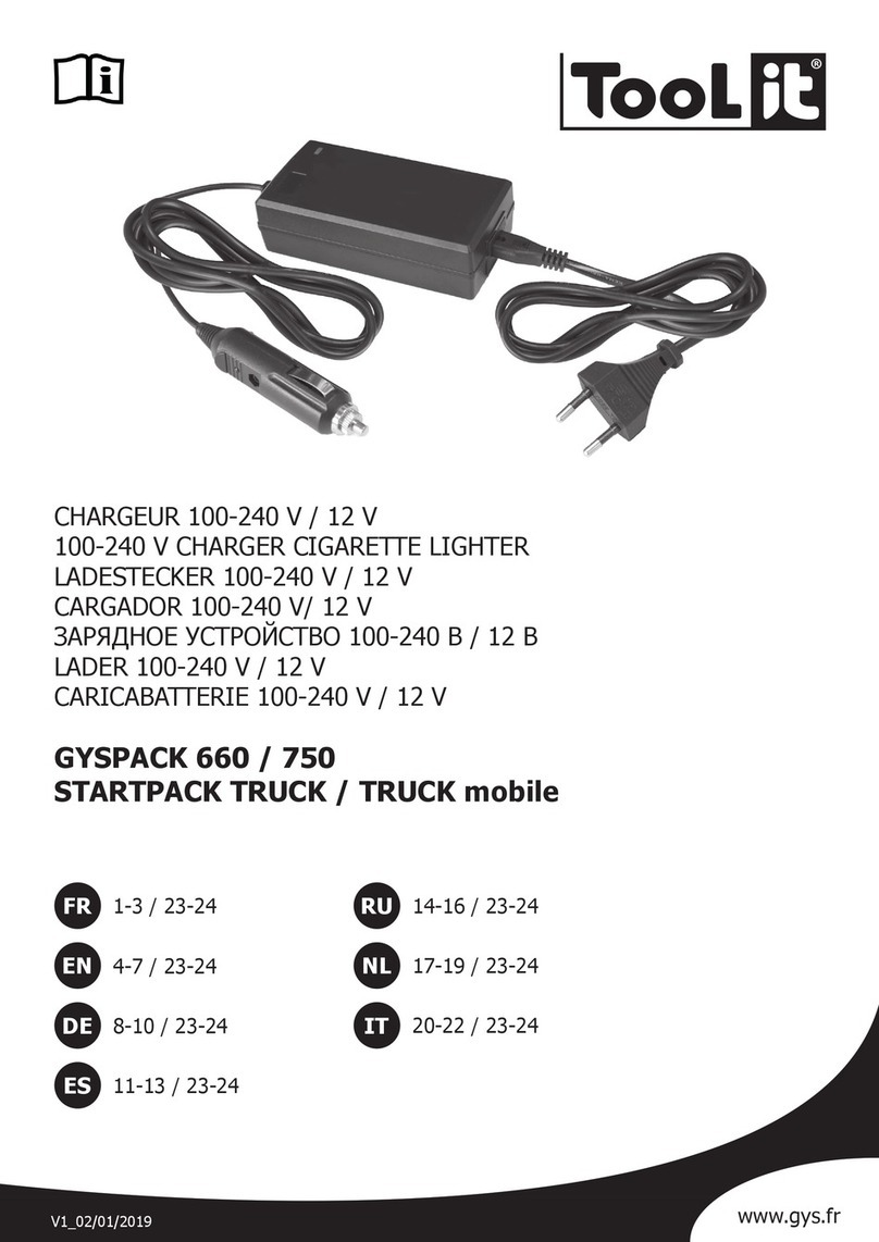 Tool it GYSPACK 660 manual