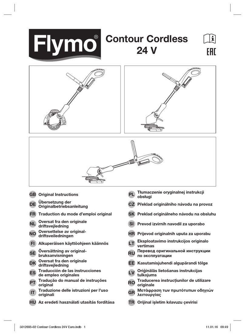 Flymo CCTE25 User manual