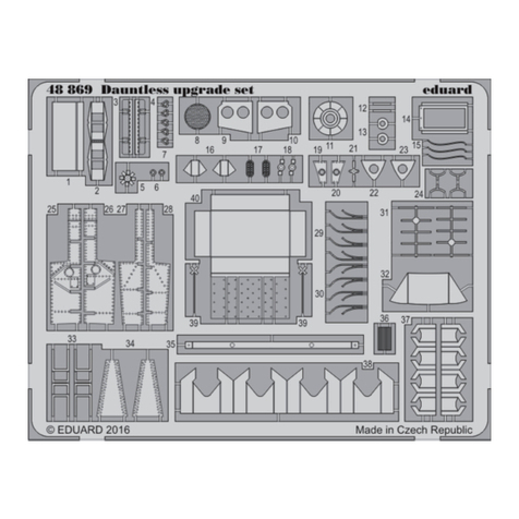 Eduard Dauntless upgrade set User manual