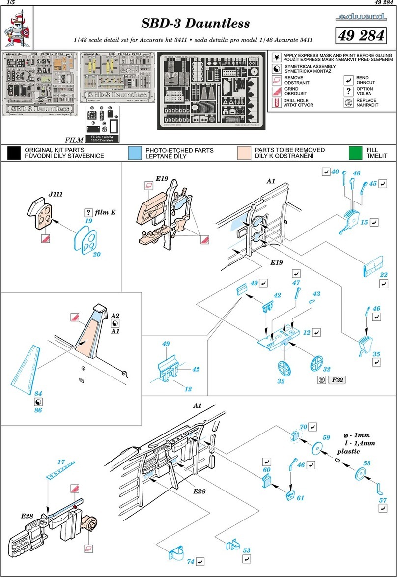 Eduard SBD-3 Dauntless manual