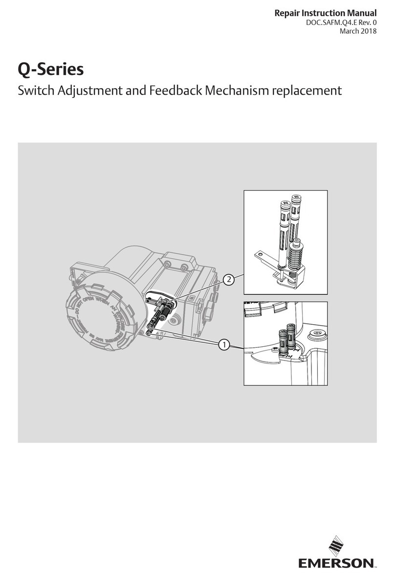 Emerson Q Series Repair Instruction Manual