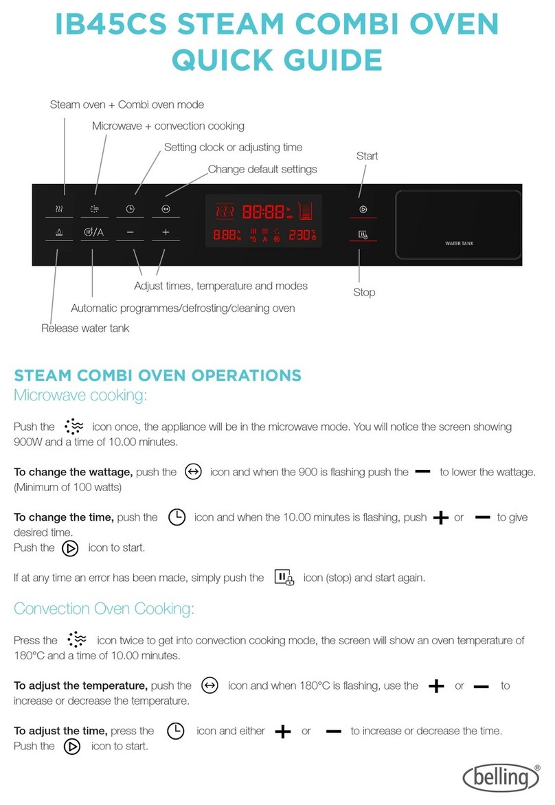 Belling IB45CS User manual