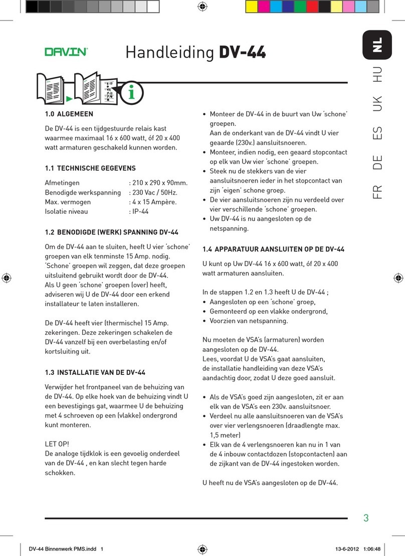 Davin DV-44 manual