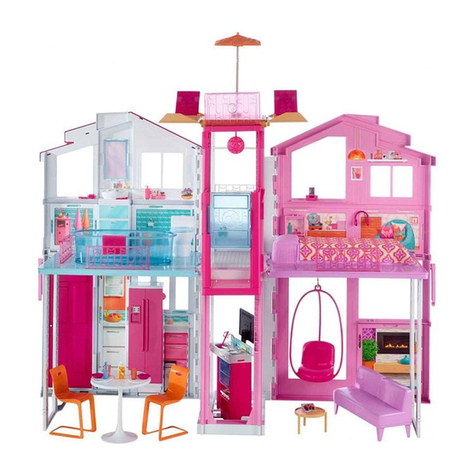 Mattel Barbie DLY32 instructions