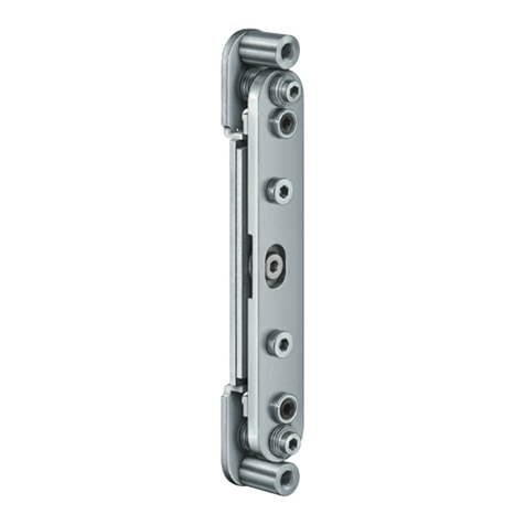 SIMONSWERK VARIANT VX 25 N Series Fixing instructions