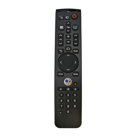Quadro Q tv Remote KURV 2.0 Voice Remote Control User manual